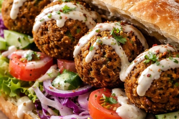 Panino falafel