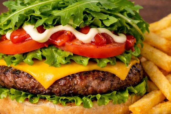 Piatto burger